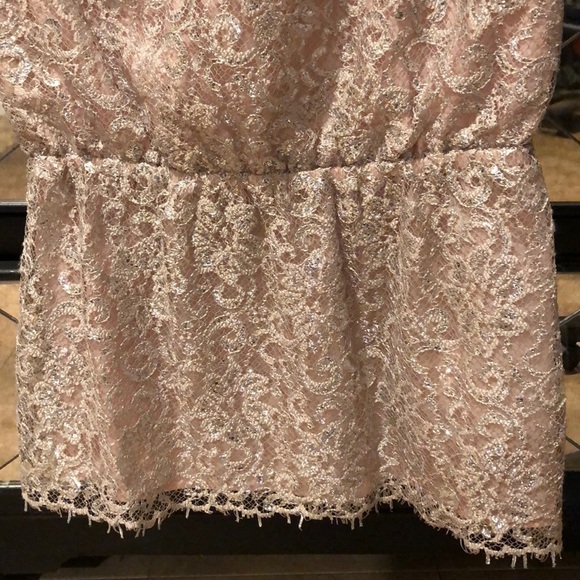 Shoshanna Metallic Lace Blouse - Picture 3 of 7